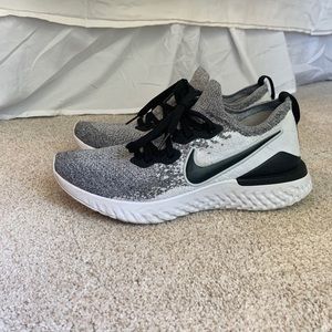 Nike epic react flyknit running shoes